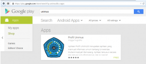Android  Profil Unimus