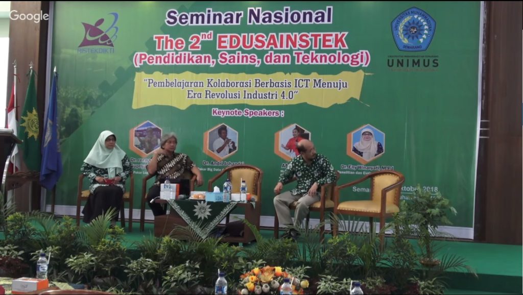 The 2nd EDUSAINSTEK | Pembelajaran Kolaborasi Berbasis ICT Menuju Era Revolusi Industri 4.0